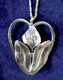 Angel Heart Lilly Necklace